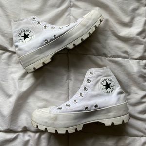 ALL WHITE CONVERSE